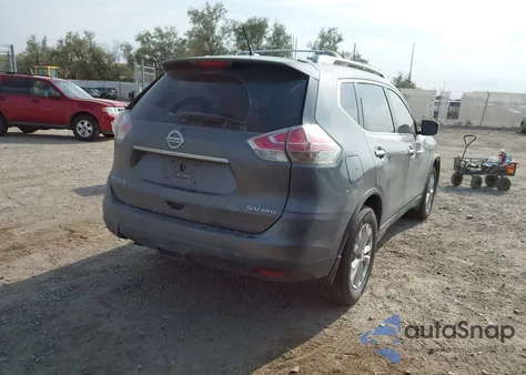 2015 Nissan Rogue Sv из США, поврежденный, VIN 5N1AT2MV7FC813397